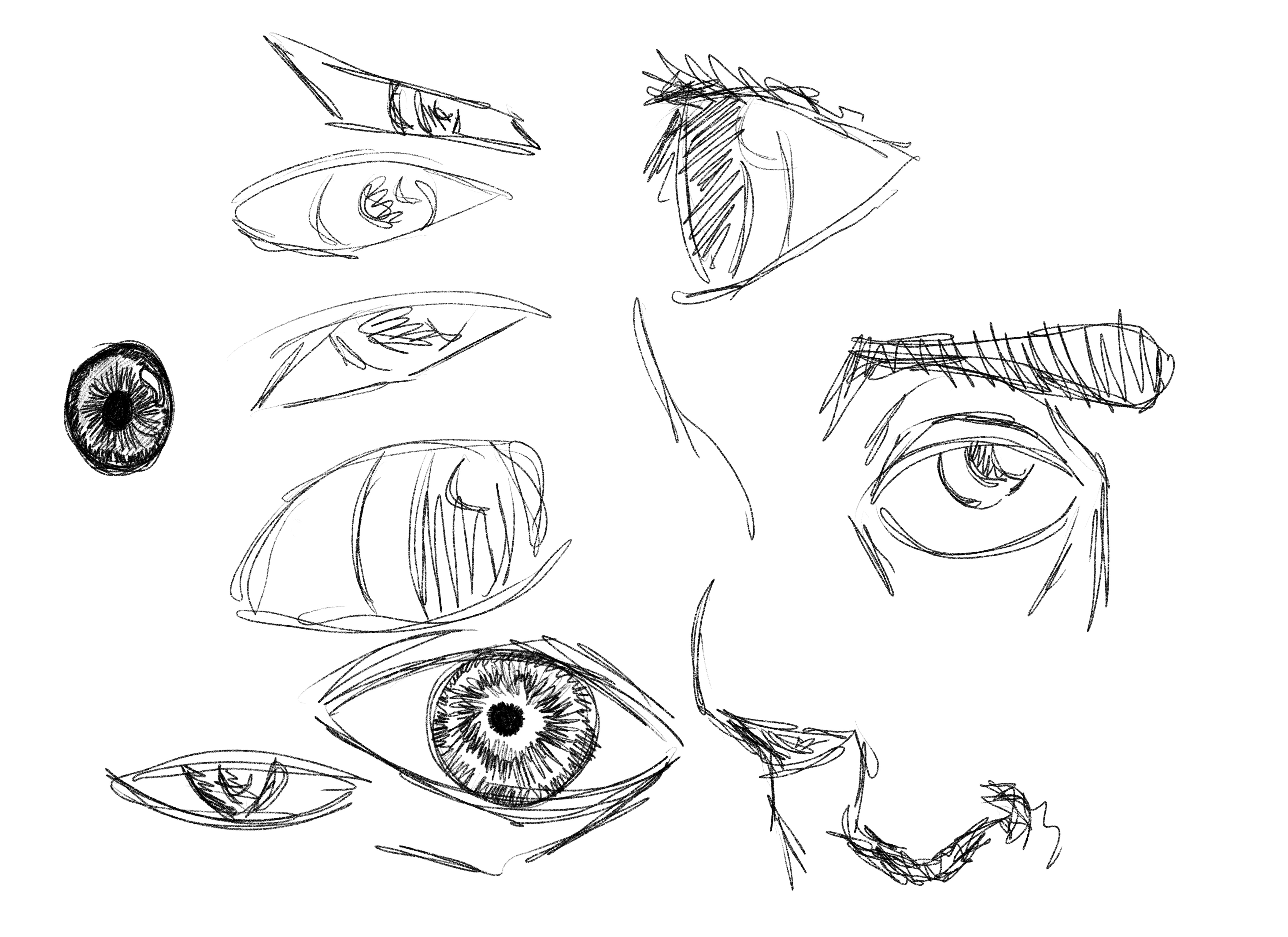 Some more rudimentary sketches art